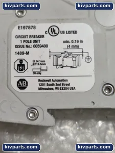 Allen-Bradley 1489-M1C160 Miniature Circuit Breaker – actual item, photo 2 of 6