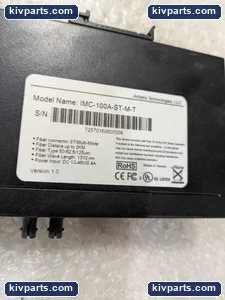Antaira IMC-100A-ST-M-T Industrial Media Converter – actual item, photo 5 of 6
