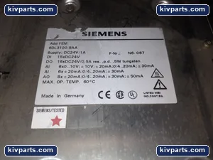 Siemens 6DL3100-8AA Simadyn Add FEM Front End Module – actual item, photo 3 of 7