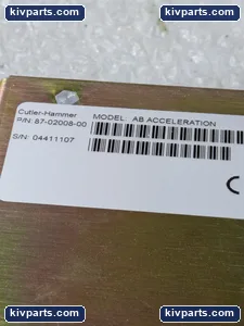 Cutler-Hammer 87-02008-00 1241 AB Acceleration Module PLC – actual item, photo 2 of 6