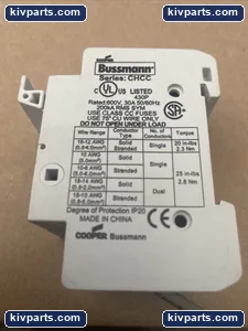Bussmann 2-FNQ-R-2 Chcc Fuse Holder – actual item, photo 4 of 9