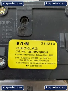 Eaton QBHW2060H Molded Case Breaker – actual item, photo 7 of 15