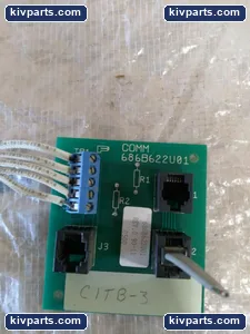 ABB 686B622U01 Interface Terminal Board – actual item, photo 2 of 5