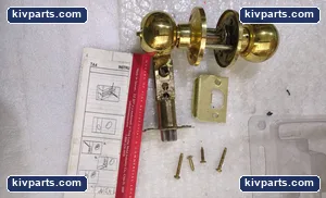 CS100T-BA-US3 EZ SET Keyed Entry Door Knob – actual item, photo 5 of 10