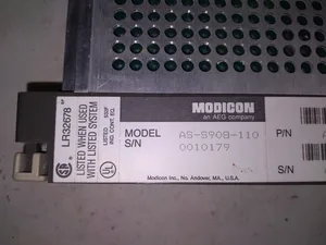 Modicon AS-S908-110 I/O Processor Module PLC Control