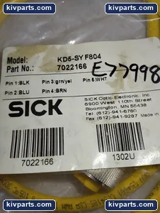 SICK KD5 SYF804 Molded Cordset Female – actual item, photo 3 of 4