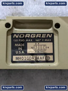 Norgren MH01GDA34AEED Pneumatic Solenoid Valve – actual item, photo 4 of 11
