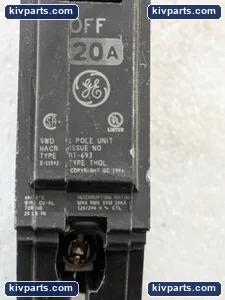 General Electric THQL120 HACR Circuit Breaker Load Panels – actual item, photo 3 of 8