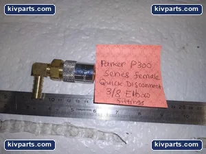 Parker P300 Series Female Quick Disconnect – actual item, photo 3 of 5