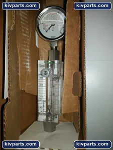 Flowserve UKD00SG1040 0-40 GPH Flowmeter Gauge Valve – actual item, photo 2 of 2