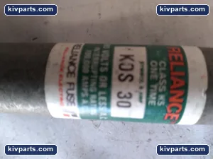 Reliance Electric KDS-30 Class K5 One Time Fuse – actual item, photo 2 of 3