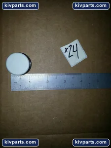 Schneider Electric Flush Push Button White Operator – actual item, photo 2 of 3