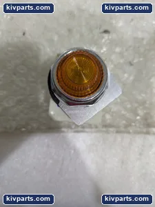 Square D 9001KM38DYS6 Yellow Amber Pilot Light – actual item, photo 3 of 7
