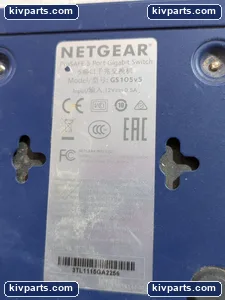 Netgear GS105 Prosafe Gigabit Switch – actual item, photo 4 of 6