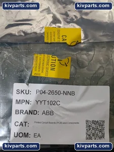 ABB YYT102C Circuit Board – actual item, photo 7 of 8