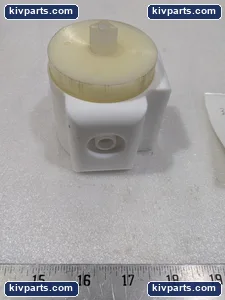 3 PORT FLOW DIVERTING INSERT ROTARY L PORT TEFFLON CHEMICAL FLOW CONTROL VALVE – actual item, photo 2 of 5