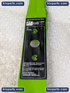 Greenworks 1816302 Mower Blade – actual item, photo 3 of 7