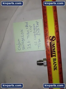 Swagelok 316 End Cap SS Compression Tube – actual item, photo 5 of 7