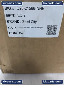 Steel City EC-2 Conduit Clips /Clamps – actual item, photo 2 of 9