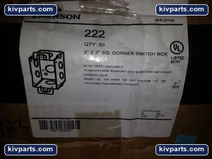 Appleton 222 Corner Switch – actual item, photo 2 of 5