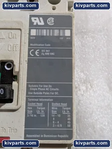 Cutler-Hammer HMCP050K2C 50 Poles – actual item, photo 4 of 8