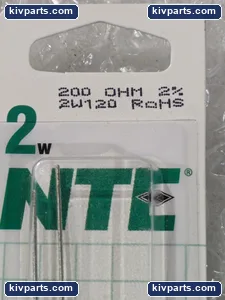 NTE 2W120 Flame Proof Resistor – actual item, photo 2 of 6