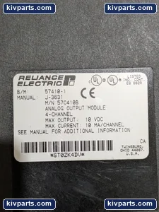 Reliance Electric 57C410B Isolated Analog Output Module – actual item, photo 2 of 7