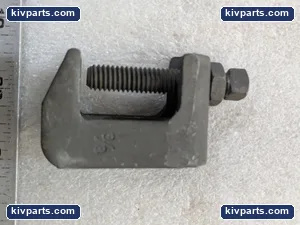 3/8 in Malleable Iron Beam Clamp C-Clamp Threaded Rod Hanger Steel Construction – actual item, photo 4 of 10