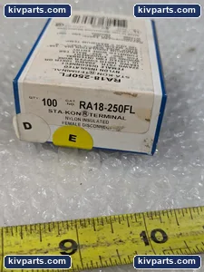 Thomas & Betts RA18-250FL Sta-Kon Nylon Female Disconnect – actual item, photo 3 of 5