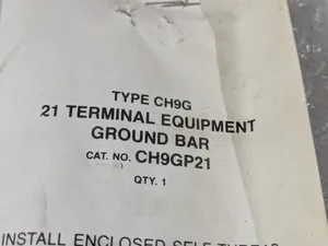 Cutler-Hammer CH9GP21 21 Terminal