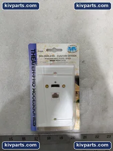 LKG Industries 75-649 Standard White Wall Plate Cover – actual item, photo 2 of 8