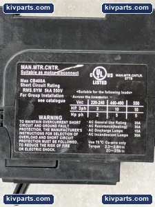 Fuji Electric EA53C Molded Case Circuit Breaker – actual item, photo 5 of 9
