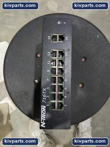 N-Tron 716TX Managed Industrial Ethernet Switch 16-Port 10/100 10-30VDC DIN Rail – actual item, photo 3 of 7