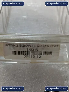 Pisco 3/ORDER Push-to-Connect Elbow Fitting – actual item, photo 2 of 8