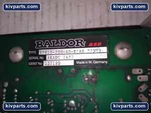 Baldor BPS10-200-40-R ASR Servo Power Supply Module – actual item, photo 2 of 5