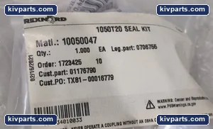 Rnnord TX81-00016779 Steelflex Grid Coupling Seal – actual item, photo 3 of 3