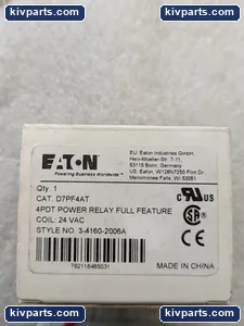 Eaton D7PF4AT 4 PDT Power Relay – actual item, photo 2 of 11