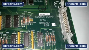 Avtron A18876-1 PLC Processor Controller Card – actual item, photo 2 of 3