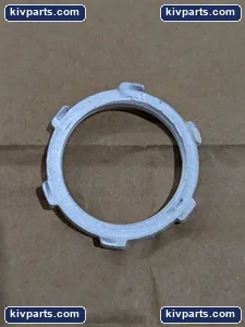 Galvanized Steel Threaded Conduit Locknut Ring Electrical Fitting Part LOT OF 17 – actual item, photo 3 of 5