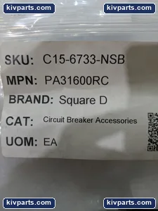 Square D PA31600RC Circuit Breaker – actual item, photo 2 of 10