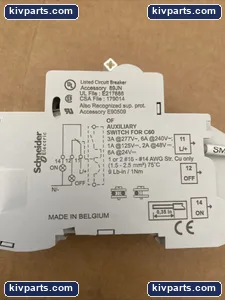 Schneider Electric C60 Multi 9 Circuit Breaker – actual item, photo 2 of 5