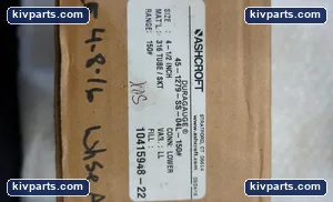 Ashcroft 0-150 Pressure Gauge – actual item, photo 4 of 4