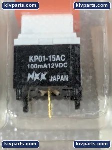 NKK KP01-15AC Illuminated Pushbutton Switch – actual item, photo 2 of 6