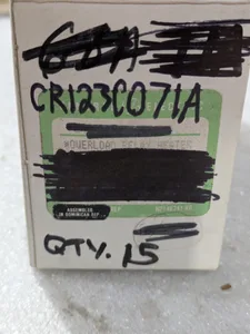 General Electric CR123C0.71A Overload Heater Element