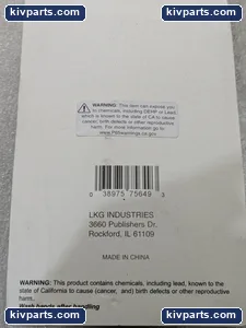 LKG Industries 75-649 Standard White Wall Plate Cover – actual item, photo 7 of 8