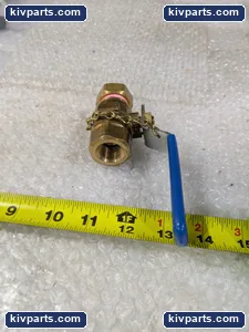 Dahl Ball Valve 100 WOG Lever Handle – actual item, photo 4 of 6