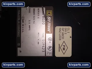 Square D 8020 SCP-423 Model 400 PLC Processor Module – actual item, photo 2 of 5
