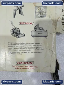 DEMCO V-BELT 3X473A – actual item, photo 6 of 7