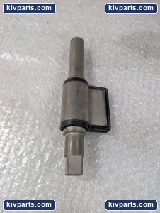 Stainless Steel Rotor Shaft Flap Diverter Valve Square Drive Keyway Rubber Seal – actual item, photo 3 of 5