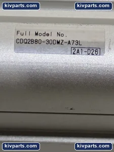 SMC CDQ2B80-30DMZ-A73L Compact Cylinder – actual item, photo 5 of 9